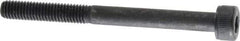 Value Collection - M5x0.80 Metric Coarse Hex Socket Drive, Socket Cap Screw - Grade 12.9 Alloy Steel, Black Oxide Finish, Partially Threaded, 55mm Length Under Head - Apex Tool & Supply