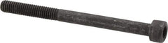 Value Collection - M5x0.80 Metric Coarse Hex Socket Drive, Socket Cap Screw - Grade 12.9 Alloy Steel, Black Oxide Finish, Partially Threaded, 60mm Length Under Head - Apex Tool & Supply