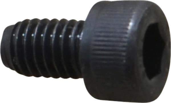 Value Collection - M6x1.00 Metric Coarse Hex Socket Drive, Socket Cap Screw - Grade 12.9 Alloy Steel, Black Oxide Finish, Fully Threaded, 10mm Length Under Head - Apex Tool & Supply