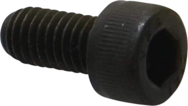 Value Collection - M6x1.00 Metric Coarse Hex Socket Drive, Socket Cap Screw - Grade 12.9 Alloy Steel, Black Oxide Finish, Fully Threaded, 12mm Length Under Head - Apex Tool & Supply