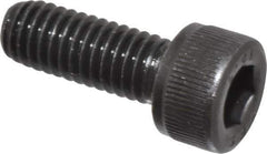 Value Collection - M6x1.00 Metric Coarse Hex Socket Drive, Socket Cap Screw - Grade 12.9 Alloy Steel, Black Oxide Finish, Fully Threaded, 16mm Length Under Head - Apex Tool & Supply
