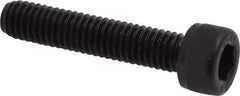 Value Collection - M6x1.00 Metric Coarse Hex Socket Drive, Socket Cap Screw - Grade 12.9 Alloy Steel, Black Oxide Finish, Fully Threaded, 30mm Length Under Head - Apex Tool & Supply