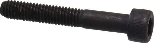 Value Collection - M6x1.00 Metric Coarse Hex Socket Drive, Socket Cap Screw - Grade 12.9 Alloy Steel, Black Oxide Finish, Partially Threaded, 40mm Length Under Head - Apex Tool & Supply