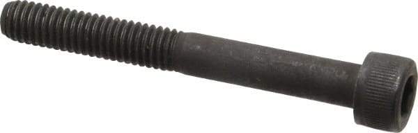 Value Collection - M6x1.00 Metric Coarse Hex Socket Drive, Socket Cap Screw - Grade 12.9 Alloy Steel, Black Oxide Finish, Partially Threaded, 50mm Length Under Head - Apex Tool & Supply