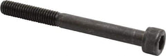 Value Collection - M6x1.00 Metric Coarse Hex Socket Drive, Socket Cap Screw - Grade 12.9 Alloy Steel, Black Oxide Finish, Partially Threaded, 60mm Length Under Head - Apex Tool & Supply