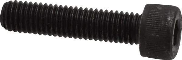 Value Collection - M8x1.25 Metric Coarse Hex Socket Drive, Socket Cap Screw - Grade 12.9 Alloy Steel, Black Oxide Finish, Fully Threaded, 35mm Length Under Head - Apex Tool & Supply