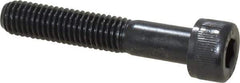 Value Collection - M8x1.25 Metric Coarse Hex Socket Drive, Socket Cap Screw - Grade 12.9 Alloy Steel, Black Oxide Finish, Partially Threaded, 45mm Length Under Head - Apex Tool & Supply