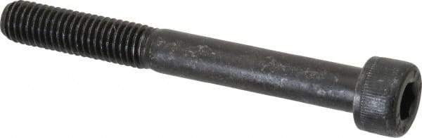 Value Collection - M8x1.25 Metric Coarse Hex Socket Drive, Socket Cap Screw - Grade 12.9 Alloy Steel, Black Oxide Finish, Partially Threaded, 70mm Length Under Head - Apex Tool & Supply