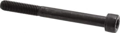 Value Collection - M8x1.25 Metric Coarse Hex Socket Drive, Socket Cap Screw - Grade 12.9 Alloy Steel, Black Oxide Finish, Partially Threaded, 80mm Length Under Head - Apex Tool & Supply
