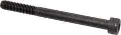 Value Collection - M8x1.25 Metric Coarse Hex Socket Drive, Socket Cap Screw - Grade 12.9 Alloy Steel, Black Oxide Finish, Partially Threaded, 90mm Length Under Head - Apex Tool & Supply