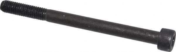 Value Collection - M8x1.25 Metric Coarse Hex Socket Drive, Socket Cap Screw - Grade 12.9 Alloy Steel, Black Oxide Finish, Partially Threaded, 100mm Length Under Head - Apex Tool & Supply