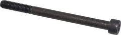 Value Collection - M8x1.25 Metric Coarse Hex Socket Drive, Socket Cap Screw - Grade 12.9 Alloy Steel, Black Oxide Finish, Partially Threaded, 100mm Length Under Head - Apex Tool & Supply