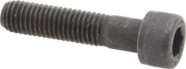 Value Collection - M10x1.50 Metric Coarse Hex Socket Drive, Socket Cap Screw - Grade 12.9 Alloy Steel, Black Oxide Finish, Partially Threaded, 45mm Length Under Head - Apex Tool & Supply