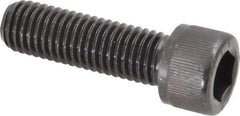 Value Collection - M12x1.75 Metric Coarse Hex Socket Drive, Socket Cap Screw - Grade 12.9 Alloy Steel, Black Oxide Finish, Fully Threaded, 40mm Length Under Head - Apex Tool & Supply