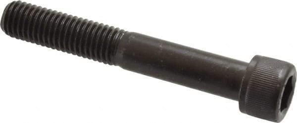 Value Collection - M12x1.75 Metric Coarse Hex Socket Drive, Socket Cap Screw - Grade 12.9 Alloy Steel, Black Oxide Finish, Partially Threaded, 80mm Length Under Head - Apex Tool & Supply