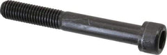 Value Collection - M12x1.75 Metric Coarse Hex Socket Drive, Socket Cap Screw - Grade 12.9 Alloy Steel, Black Oxide Finish, Partially Threaded, 90mm Length Under Head - Apex Tool & Supply