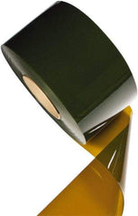 Aleco - Dark Amber Replacement Vinyl Strip Standard Dock Curtain Strips - 8" Wide x 150' Long x 0.08" Thick, PVC - Apex Tool & Supply