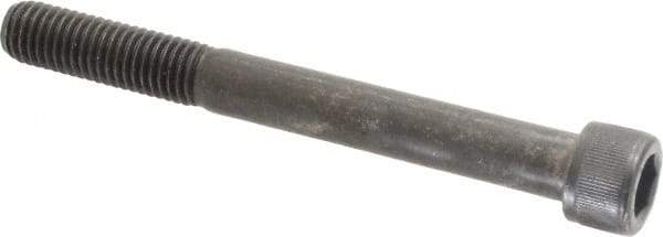 Value Collection - M12x1.75 Metric Coarse Hex Socket Drive, Socket Cap Screw - Grade 12.9 Alloy Steel, Black Oxide Finish, Partially Threaded, 110mm Length Under Head - Apex Tool & Supply