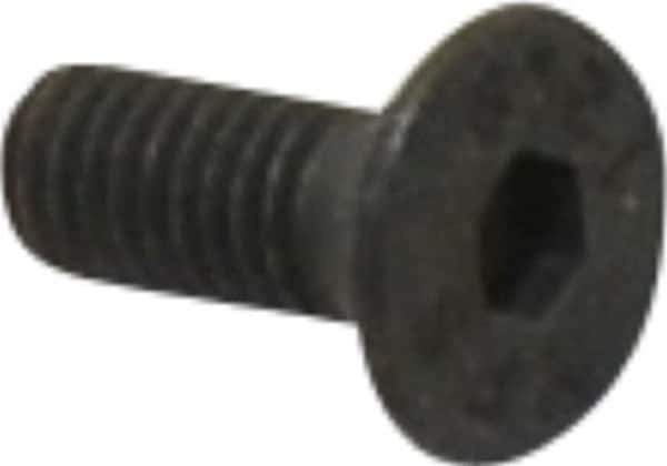 Value Collection - M3x0.50 Metric Coarse Hex Socket Drive, 90° Flat Screw - Grade 12.9 Alloy Steel, Black Oxide Finish, Fully Threaded, 8mm OAL - Apex Tool & Supply