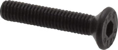 Value Collection - M3x0.50 Metric Coarse Hex Socket Drive, 90° Flat Screw - Grade 12.9 Alloy Steel, Black Oxide Finish, Fully Threaded, 16mm OAL - Apex Tool & Supply