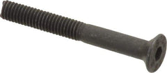 Value Collection - M3x0.50 Metric Coarse Hex Socket Drive, 90° Flat Screw - Grade 12.9 Alloy Steel, Black Oxide Finish, Partially Threaded, 25mm OAL - Apex Tool & Supply