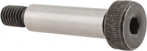 Value Collection - 10mm Shoulder Diam x 35mm Shoulder Length, M8x1.25 Metric Coarse, Hex Socket Shoulder Screw - 8 Alloy Steel - Apex Tool & Supply