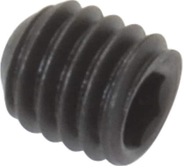 Value Collection - M3x0.50 Metric Coarse, 3mm OAL, Cup Point Set Screw - Grade 14.9 (45H) Alloy Steel, 1.5mm Key - Apex Tool & Supply