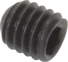Value Collection - M3x0.50 Metric Coarse, 3mm OAL, Cup Point Set Screw - Grade 14.9 (45H) Alloy Steel, 1.5mm Key - Apex Tool & Supply