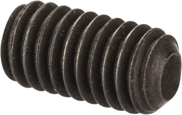 Value Collection - M3x0.50 Metric Coarse, 6mm OAL, Cup Point Set Screw - Grade 14.9 (45H) Alloy Steel, 1.5mm Key - Apex Tool & Supply