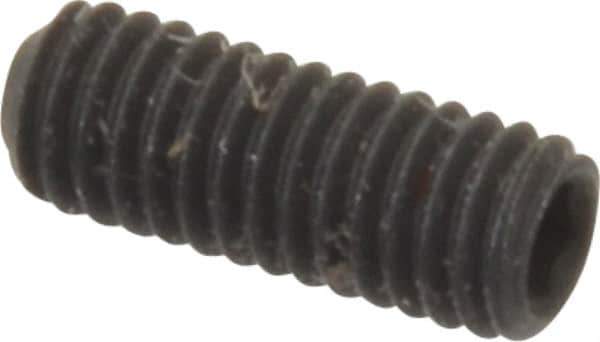 Value Collection - M3x0.50 Metric Coarse, 8mm OAL, Cup Point Set Screw - Grade 14.9 (45H) Alloy Steel, 1.5mm Key - Apex Tool & Supply