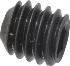 Value Collection - M4x0.70 Metric Coarse, 4mm OAL, Cup Point Set Screw - Grade 14.9 (45H) Alloy Steel, 2mm Key - Apex Tool & Supply