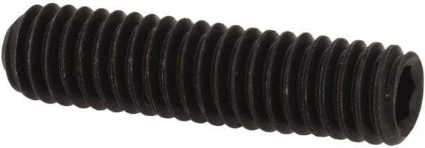 Value Collection - M4x0.70 Metric Coarse, 16mm OAL, Cup Point Set Screw - Grade 14.9 (45H) Alloy Steel, 2mm Key - Apex Tool & Supply