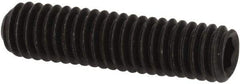 Value Collection - M4x0.70 Metric Coarse, 16mm OAL, Cup Point Set Screw - Grade 14.9 (45H) Alloy Steel, 2mm Key - Apex Tool & Supply