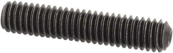 Value Collection - M4x0.70 Metric Coarse, 20mm OAL, Cup Point Set Screw - Grade 14.9 (45H) Alloy Steel, 2mm Key - Apex Tool & Supply