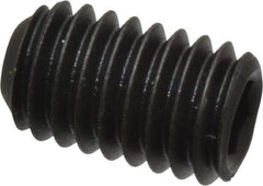 Value Collection - M6x1.00 Metric Coarse, 10mm OAL, Cup Point Set Screw - Grade 14.9 (45H) Alloy Steel, 3mm Key - Apex Tool & Supply