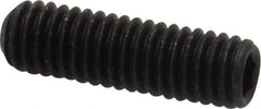 Value Collection - M6x1.00 Metric Coarse, 20mm OAL, Cup Point Set Screw - Grade 14.9 (45H) Alloy Steel, 3mm Key - Apex Tool & Supply