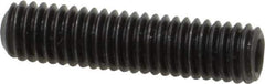 Value Collection - M6x1.00 Metric Coarse, 25mm OAL, Cup Point Set Screw - Grade 14.9 (45H) Alloy Steel, 3mm Key - Apex Tool & Supply