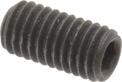 Value Collection - M8x1.25 Metric Coarse, 16mm OAL, Cup Point Set Screw - Grade 14.9 (45H) Alloy Steel, 4mm Key - Apex Tool & Supply