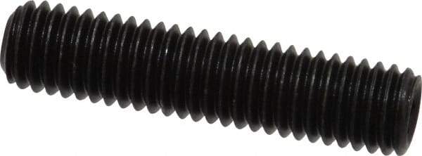 Value Collection - M8x1.25 Metric Coarse, 35mm OAL, Cup Point Set Screw - Grade 14.9 (45H) Alloy Steel, 4mm Key - Apex Tool & Supply