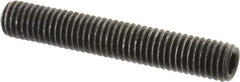 Value Collection - M8x1.25 Metric Coarse, 50mm OAL, Cup Point Set Screw - Grade 14.9 (45H) Alloy Steel, 4mm Key - Apex Tool & Supply
