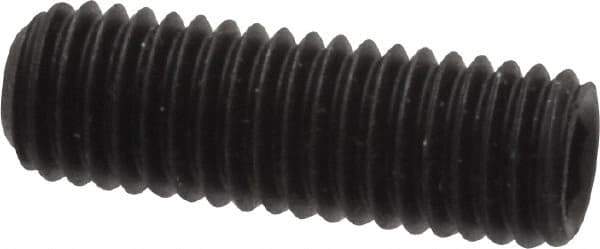 Value Collection - M10x1.50 Metric Coarse, 30mm OAL, Cup Point Set Screw - Grade 14.9 (45H) Alloy Steel, 5mm Key - Apex Tool & Supply