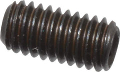 Value Collection - M3x0.50, 6mm OAL, Flat Point Set Screw - Grade 14.9 (45H) Alloy Steel, 1.5mm Key - Apex Tool & Supply