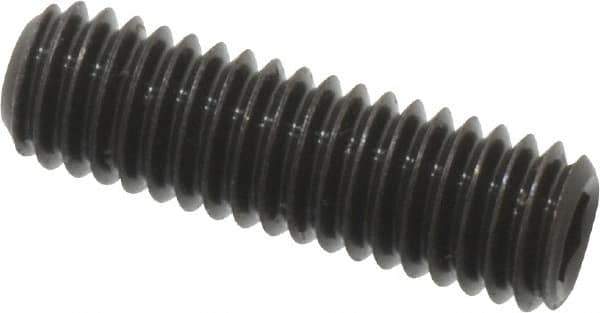 Value Collection - M3x0.50, 10mm OAL, Flat Point Set Screw - Grade 14.9 (45H) Alloy Steel, 1.5mm Key - Apex Tool & Supply