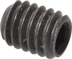 Value Collection - M4x0.70, 5mm OAL, Flat Point Set Screw - Grade 14.9 (45H) Alloy Steel, 2mm Key - Apex Tool & Supply