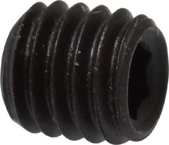 Value Collection - M5x0.80, 5mm OAL, Flat Point Set Screw - Grade 14.9 (45H) Alloy Steel, 2.5mm Key - Apex Tool & Supply