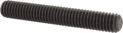 Value Collection - M6x1.00, 40mm OAL, Flat Point Set Screw - Grade 14.9 (45H) Alloy Steel, 3mm Key - Apex Tool & Supply