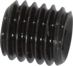 Value Collection - M10x1.50, 10mm OAL, Flat Point Set Screw - Grade 14.9 (45H) Alloy Steel, 5mm Key - Apex Tool & Supply