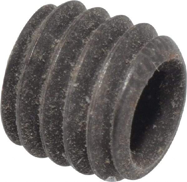 Value Collection - M5x0.80, 5mm OAL, Cone Point Set Screw - Grade 14.9 (45H) Alloy Steel, 2.5mm Key - Apex Tool & Supply