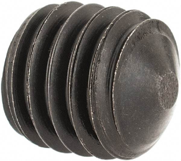 Value Collection - M8x1.25, 8mm OAL, Cone Point Set Screw - Grade 14.9 (45H) Alloy Steel, 4mm Key - Apex Tool & Supply