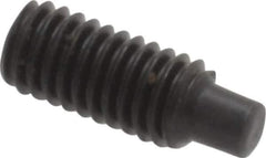 Value Collection - M3x0.50, 8mm OAL, Dog Point Set Screw - Grade 14.9 (45H) Alloy Steel, 1.5mm Key - Apex Tool & Supply